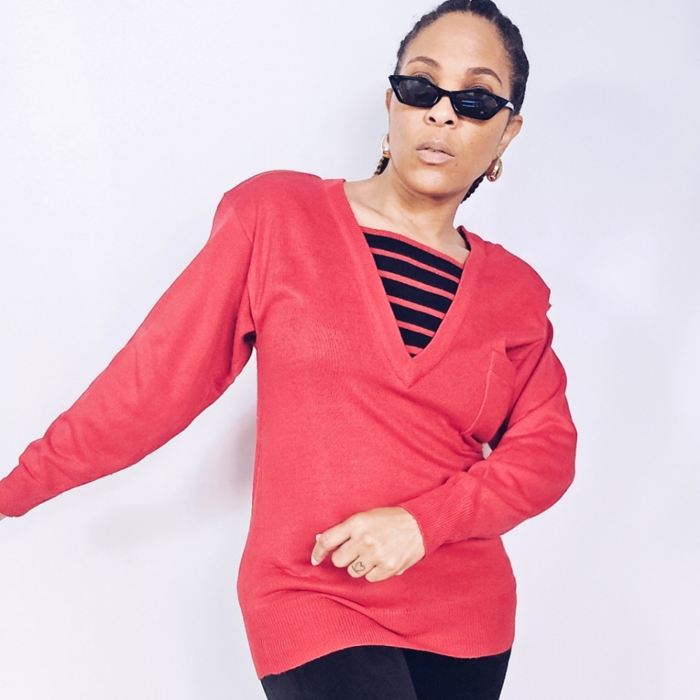 Vintage Striped Sweater - Picture 2 of 8